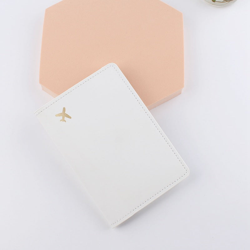 Vegan Leather "Plane" Passport Case (Multiple Colors)