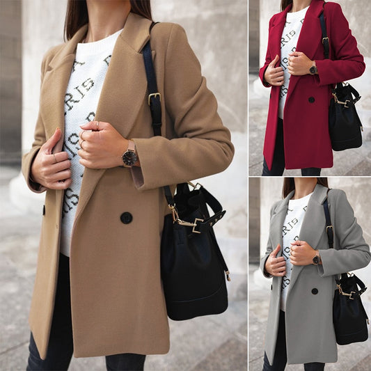 Women's Classic Slim Coat (Multiple Colors)