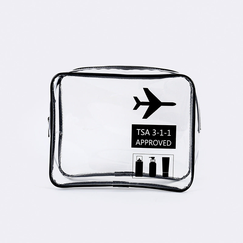 Transparent Waterproof Large Capacity Toiletry Bag (FDA Approved)