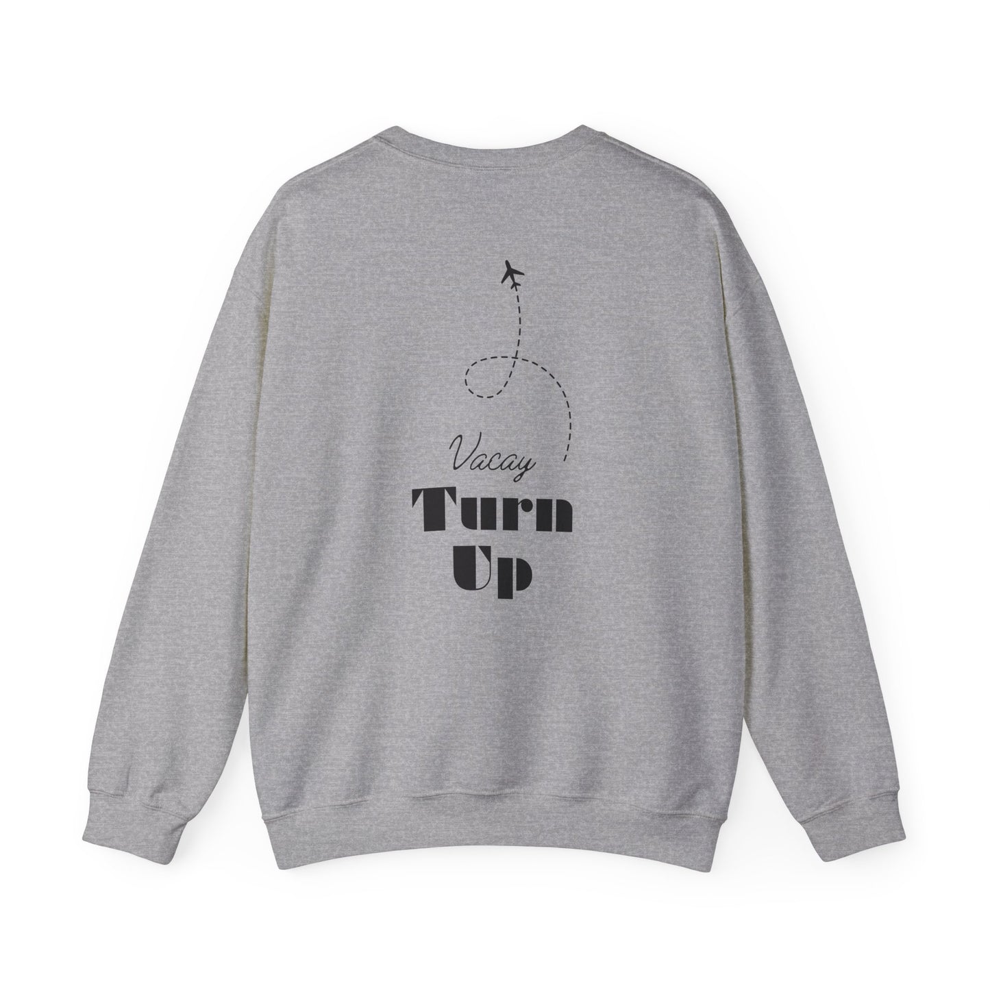 The Jettsetter "Vacay Turn Up" Unisex Heavy Blend™ Crewneck Sweatshirt