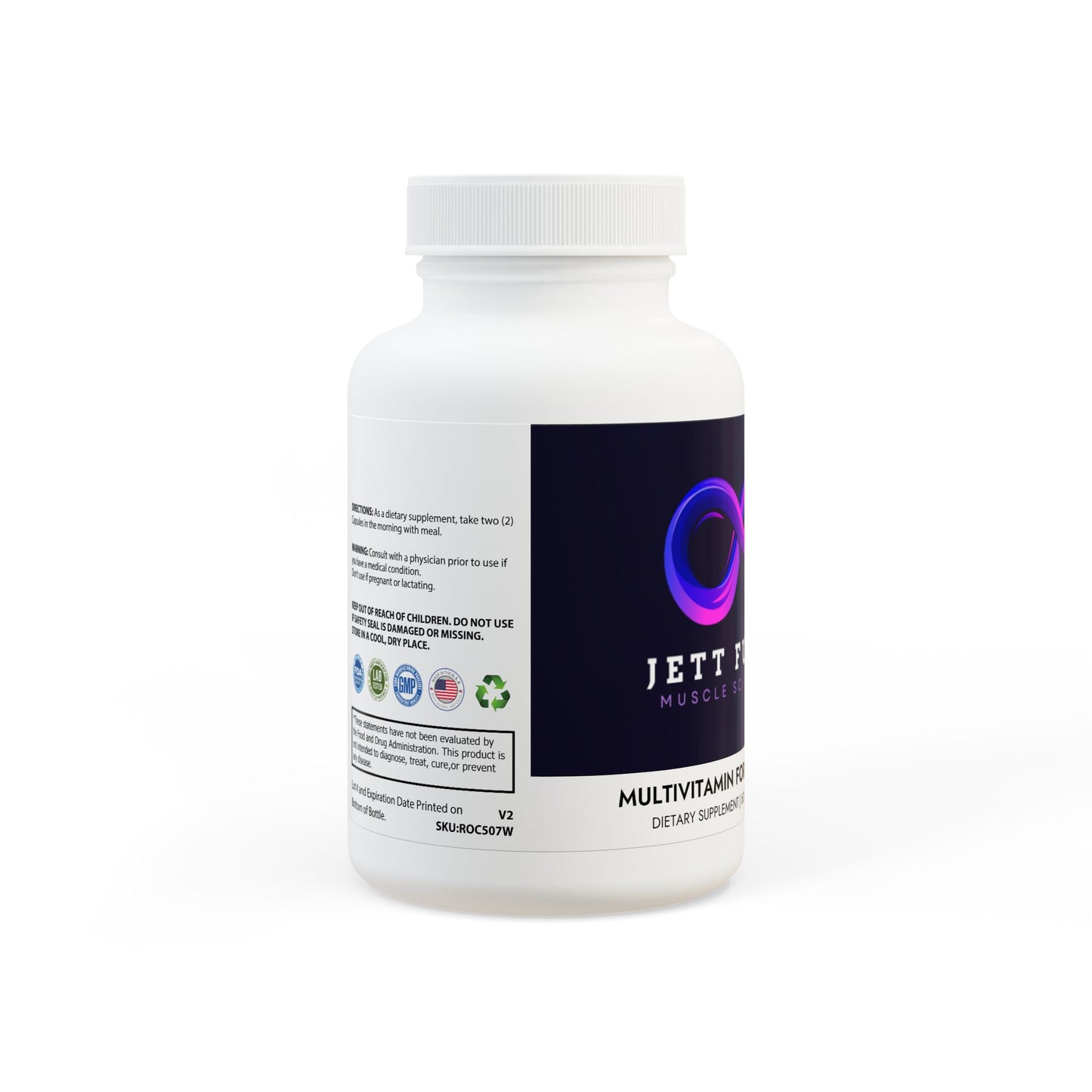 Jett Fuel Multivitamin for Women Supplement (60 Capsules)