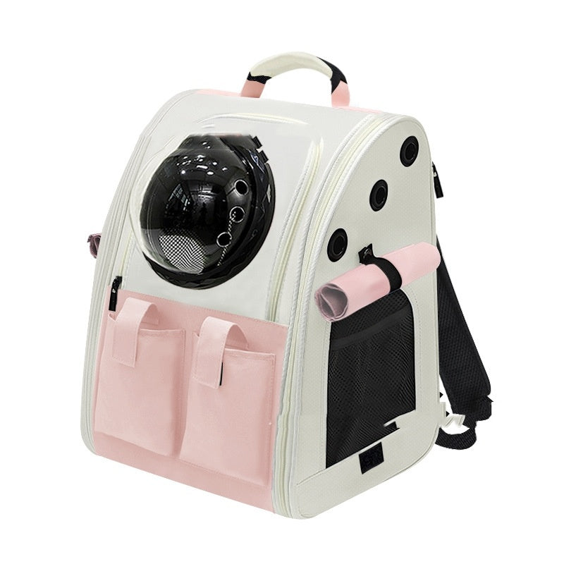 Travel Small Pet Carrier Foldable Space Capsule Backpack (Multiple Colors)