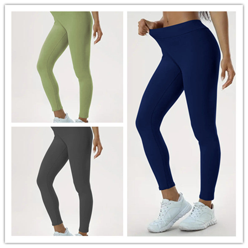 Women's Butt Enhancing Yoga Pants High Waist Lift High Elastic Tight Fitness Leggings (Multiple Colors)