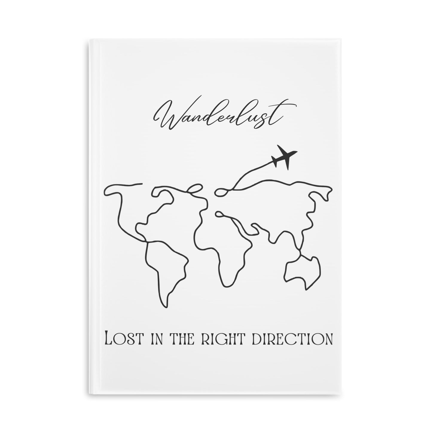 The Jettsetter Wanderlust Hardcover Travel Journal w/Puffy Cover