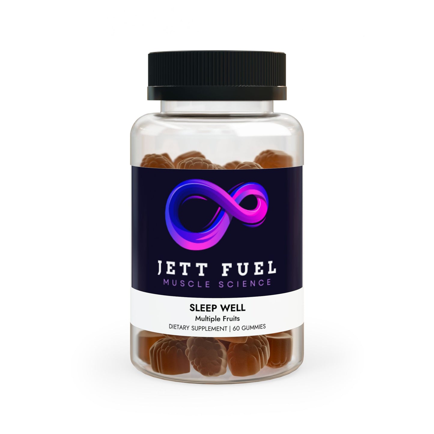 Jett Fuel Sleep Well Gummies (60 Gummies)