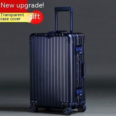 Aluminum Magnesium Alloy Luggage Large Capacity Trolley Case (Multiple Colors)