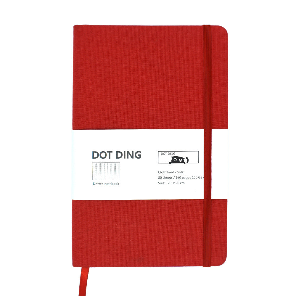 Dot Ding Canvas Point Grid Travel Journal (Multiple Colors)