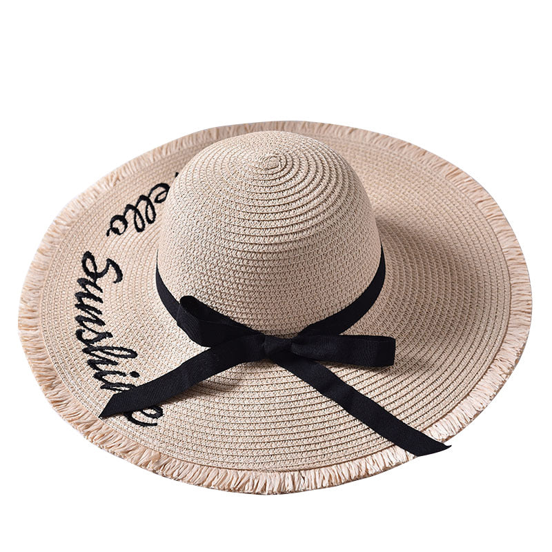 "Hello Sunshine" Beach Sun Hat (Multiple Colors)