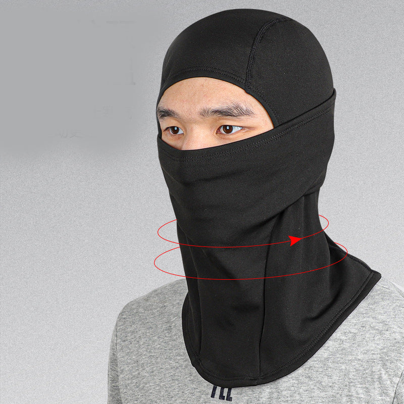 Windproof And Warm Balaclava (Black)