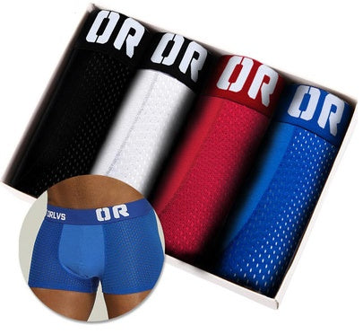 4Pc Boxershorts for Men Boxer Short Underwear Man Panties (Multiple Colors)