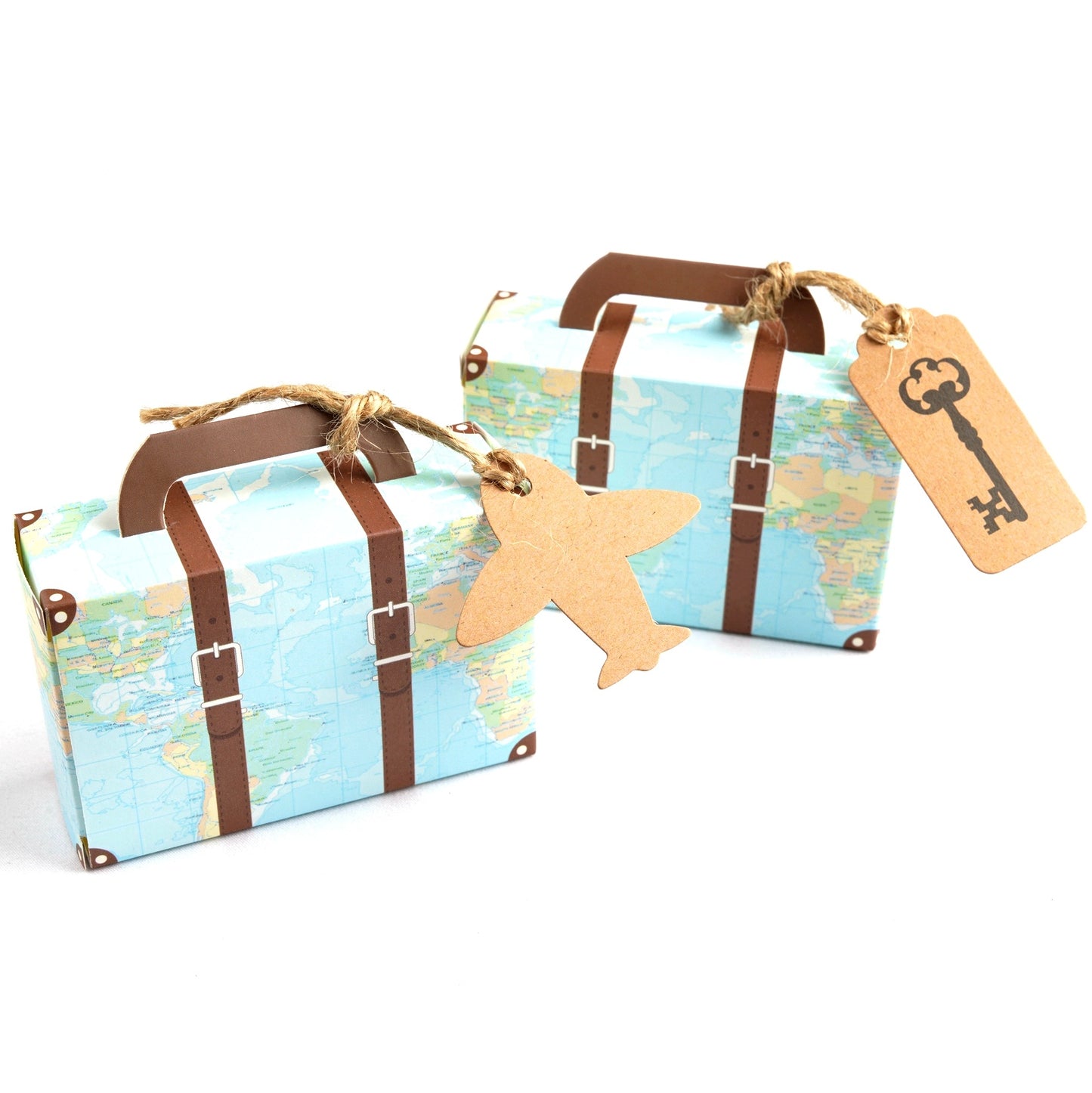 Wedding Favor Suitcase Candy Box (Set of 10)