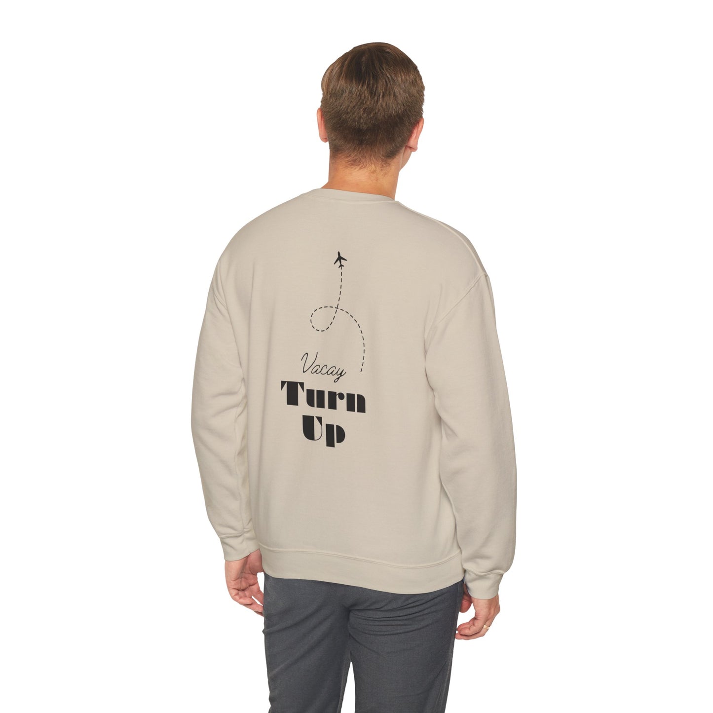 The Jettsetter "Vacay Turn Up" Unisex Heavy Blend™ Crewneck Sweatshirt