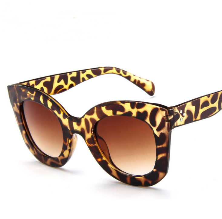 Diva Cat Eye Sunglasses (Multiple Colors/Patterns)