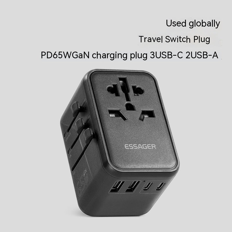 65W Charger Universal Travel Plug Converter