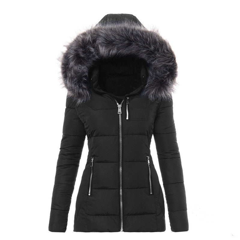 Mountaineering Puffer Winter Coat w/Faux Fur Trim (Multiple Colors)