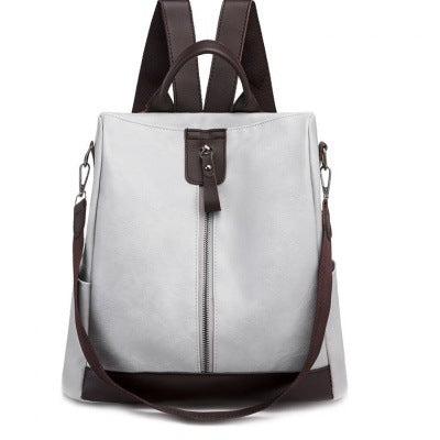 Vegan Leather Anti-Theft Backpack (Multiple Colors)