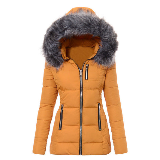 Mountaineering Puffer Winter Coat w/Faux Fur Trim (Multiple Colors)