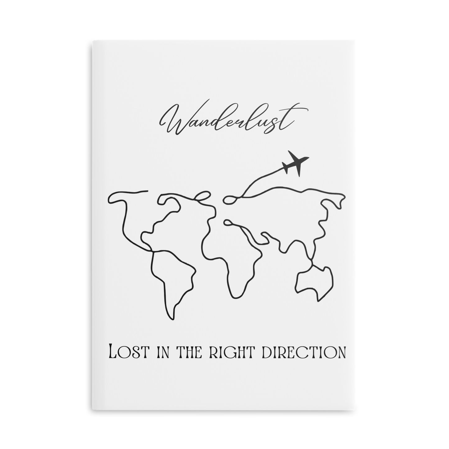 The Jettsetter Wanderlust Hardcover Travel Journal w/Puffy Cover