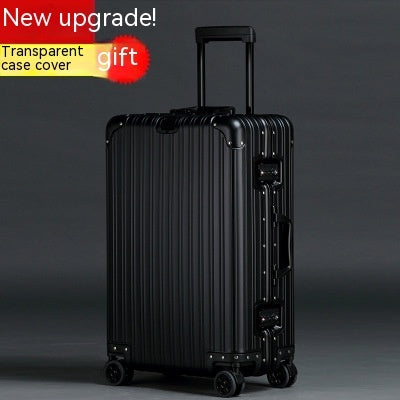 Aluminum Magnesium Alloy Luggage Large Capacity Trolley Case (Multiple Colors)