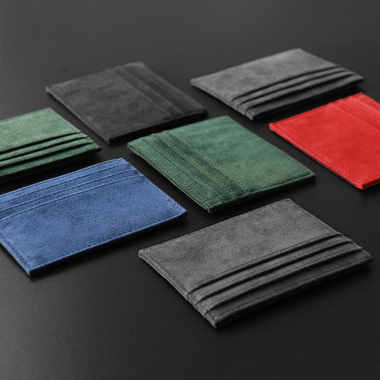 Alcantara Card Holder