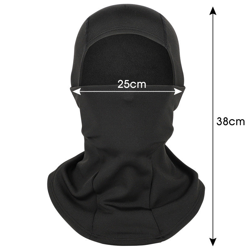 Windproof And Warm Balaclava (Black)