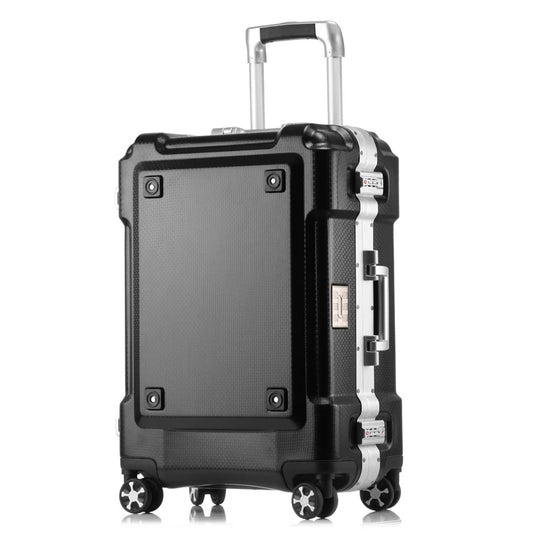 High capacity Aluminum Frame Rolling Luggage (Multiple Colors)