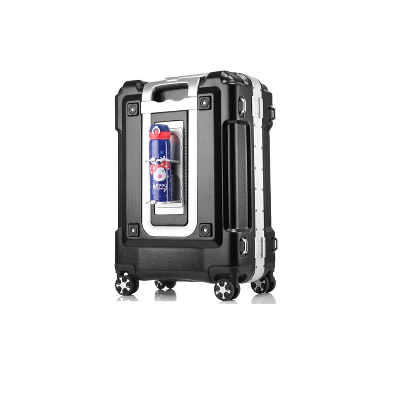 High capacity Aluminum Frame Rolling Luggage (Multiple Colors)