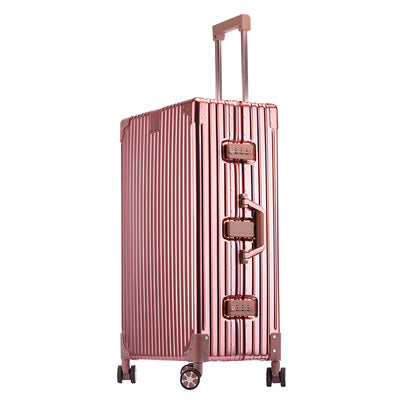 Aluminum Magnesium Alloy Luggage Large Capacity Trolley Case (Multiple Colors)