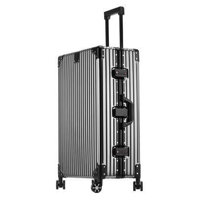 Aluminum Magnesium Alloy Luggage Large Capacity Trolley Case (Multiple Colors)