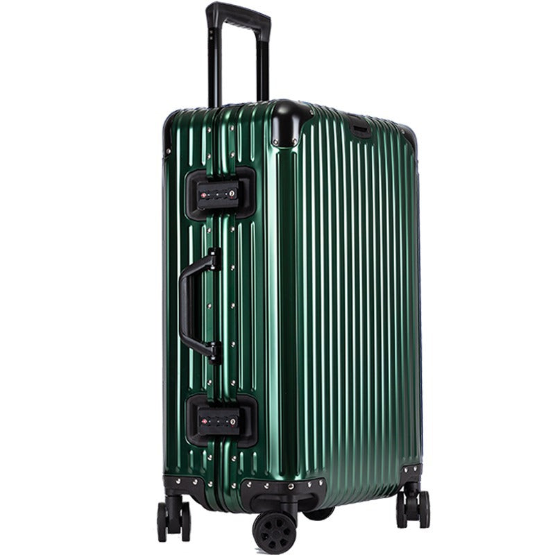 Aluminum Magnesium Alloy Luggage Large Capacity Trolley Case (Multiple Colors)