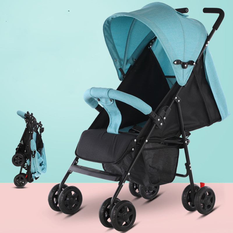 Lightweight Foldable Canopy Baby Stroller (Multiple Colors)