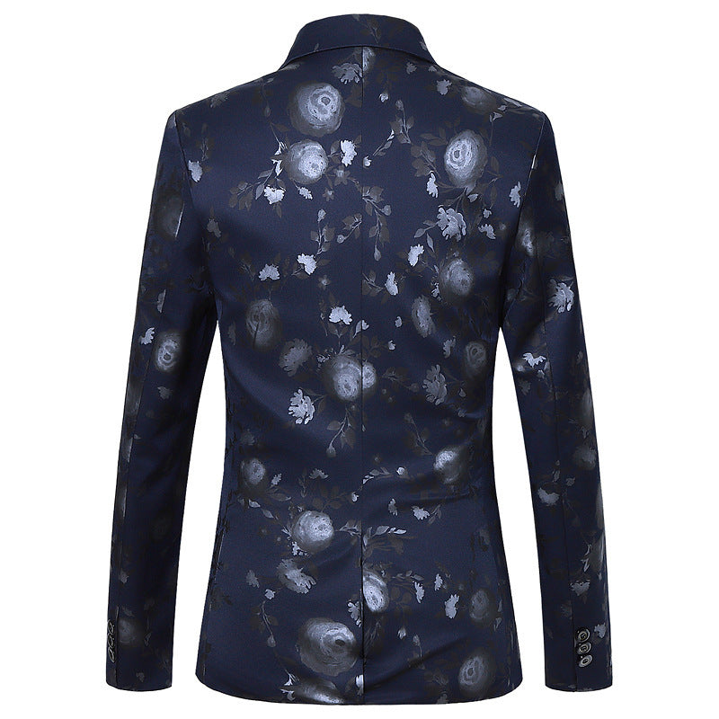 Men's Floral Suit Jacket (Multiple Colors)