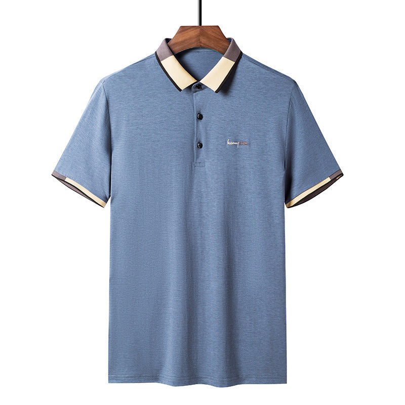 Designer Mens Contrast Polo (Multiple Colors)