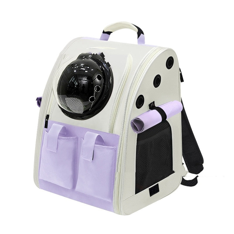 Travel Small Pet Carrier Foldable Space Capsule Backpack (Multiple Colors)