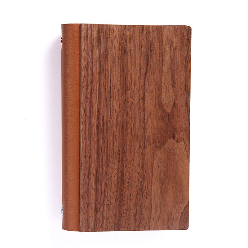 Walnut Loose-leaf Travel Journal