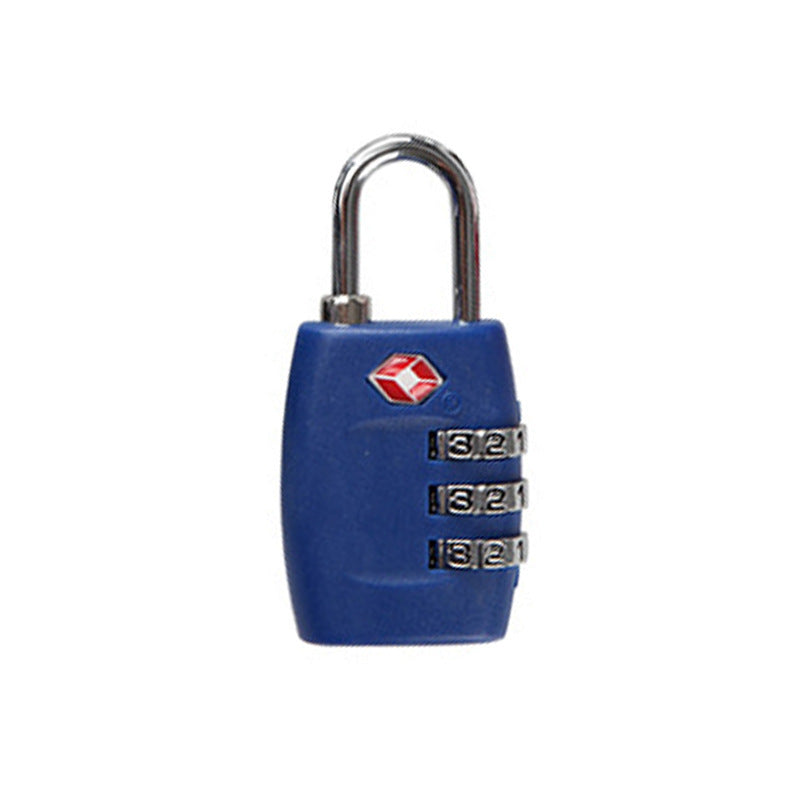 Tourism Luggage Zipper Lock Plastic TSA Code Lock (Multiple Colors)