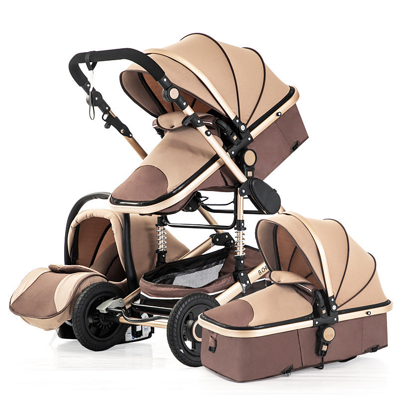 Luxury Travel  Baby Stroller 3 In 1 (Multiple Colors)