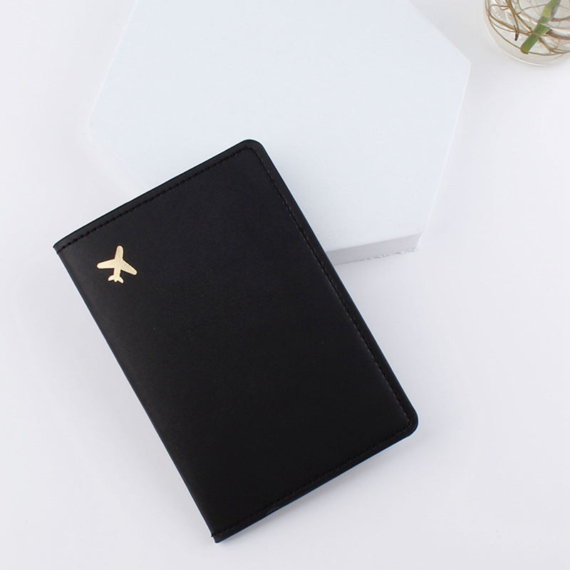 Vegan Leather "Plane" Passport Case (Multiple Colors)