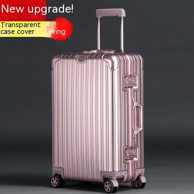 Aluminum Magnesium Alloy Luggage Large Capacity Trolley Case (Multiple Colors)