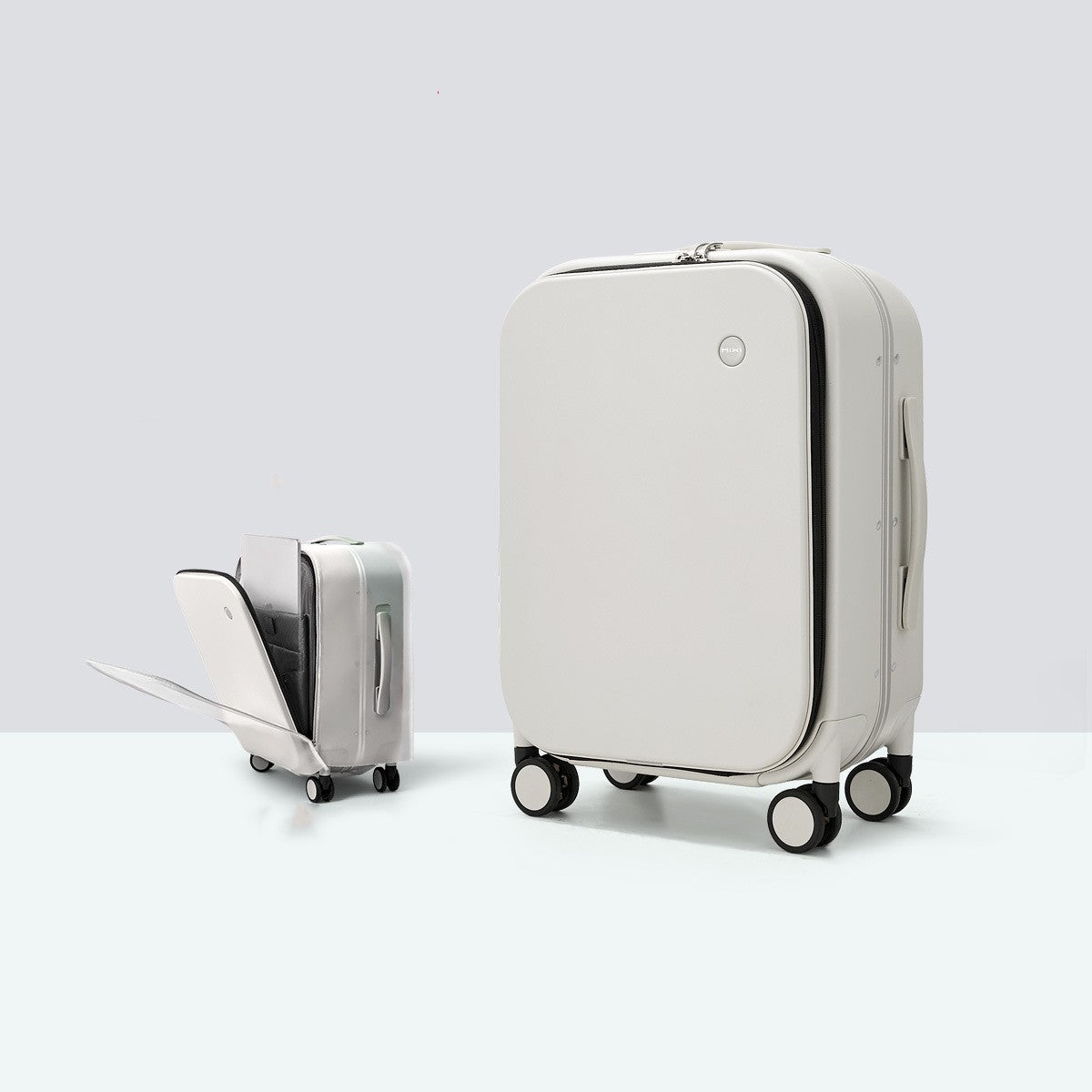 Front Opening Carry-on Suitcase Aluminum Frame