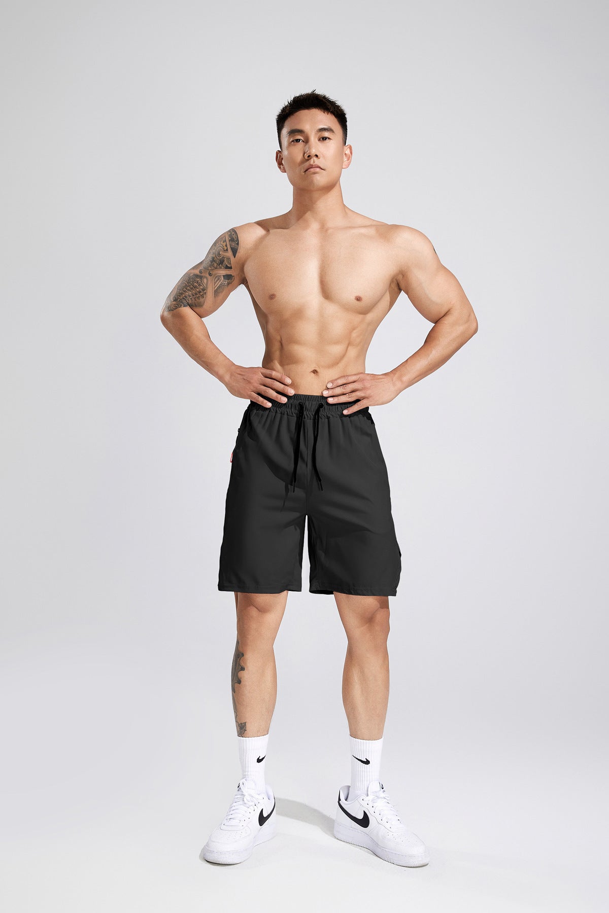 Five Points Muscle Workout Sports Shorts (Multiple Colors)