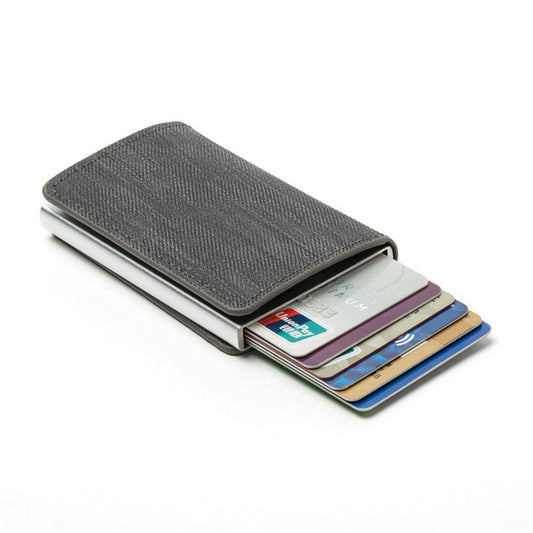 Denim Wallet Card Holder Aluminum Alloy (Multiple Colors)