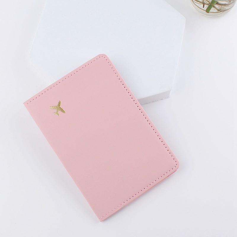 Vegan Leather "Plane" Passport Case (Multiple Colors)