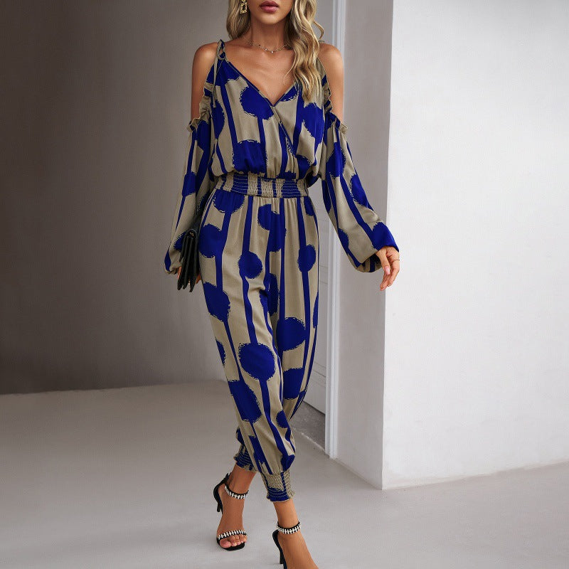 Women's Modern Abstract Pattern Fashion Jumpsuit (Multiple Colors/Patterns)