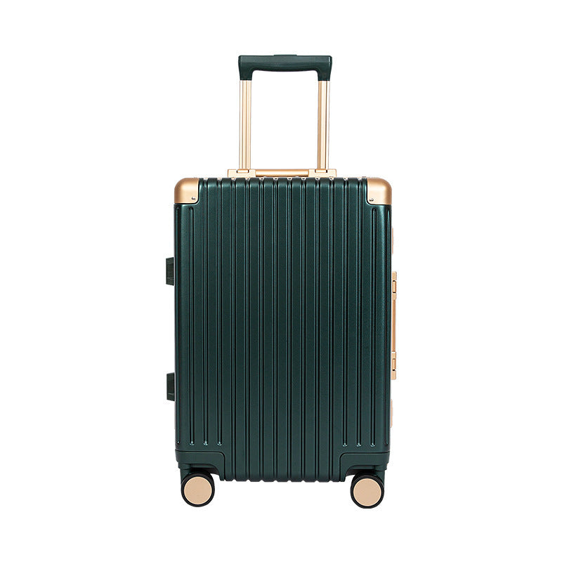 Universal Wheel Password Aluminum Frame Luggage (Multiple Colors)